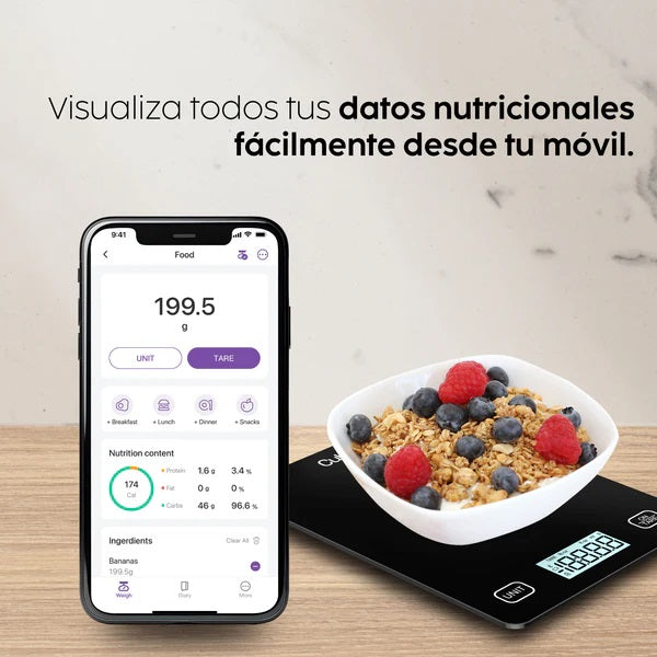 BASCULA INTELIGENTE DE COCINA